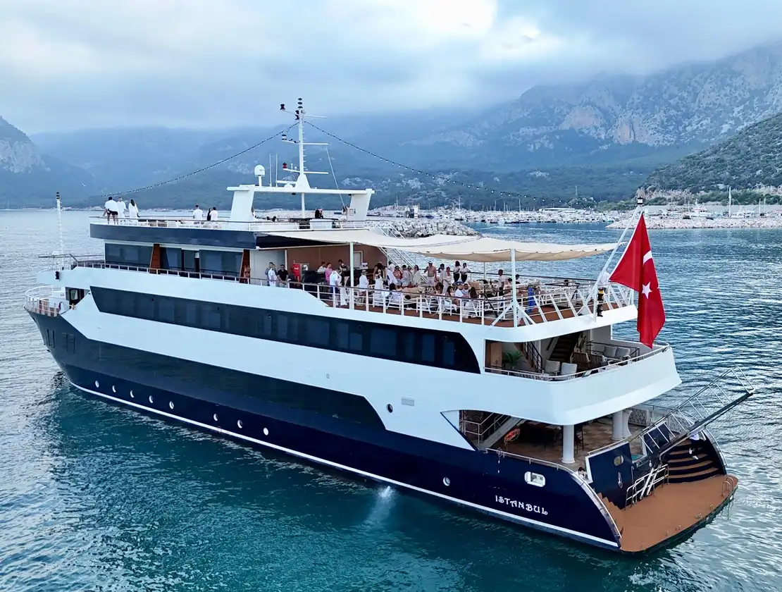 Antalya Yacht Rental 54m Custom Built 99